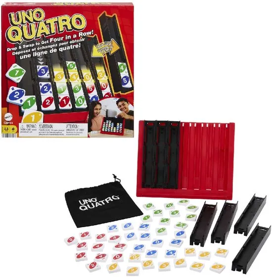 kaartspel, UNO, quatro, spelonderdelen, tegels