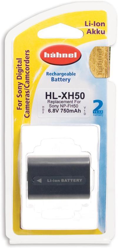 Hahnel HL-XV50, oplaadbare batterij (700mAh, 5,1Wh) - Sony NP-FV50