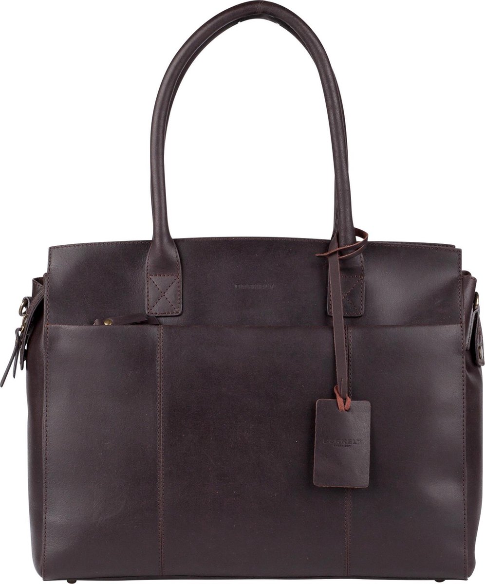 BURKELY VINTAGE DORIS LAPTOPBAG - Schoudertas - Bruin