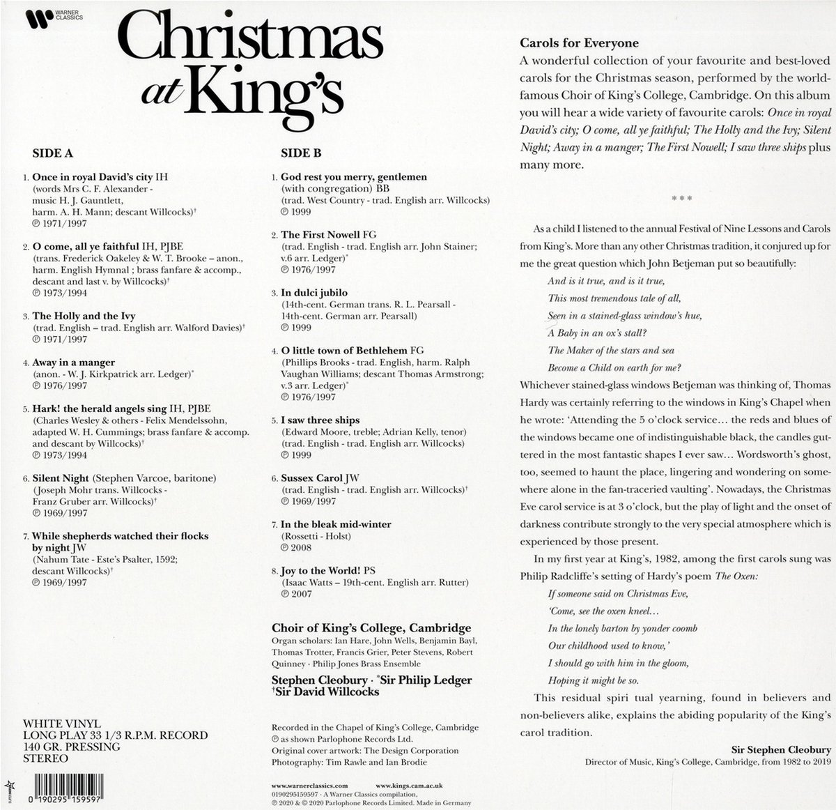 Christmas At Kings (LP)