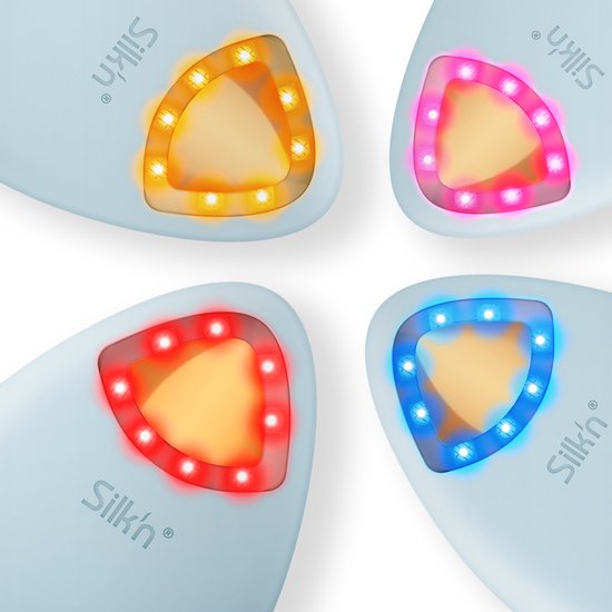 Silk'n Elektrische Gezichtsreiniger - Bright Lux - Gezichtsborstel 4-in-1 Reiniging, Ledlicht, Nabij