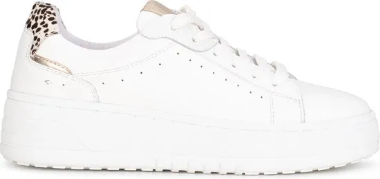 PS Poelman ANEMONE -maat 41- Dames Sneakers - Wit met combinatie