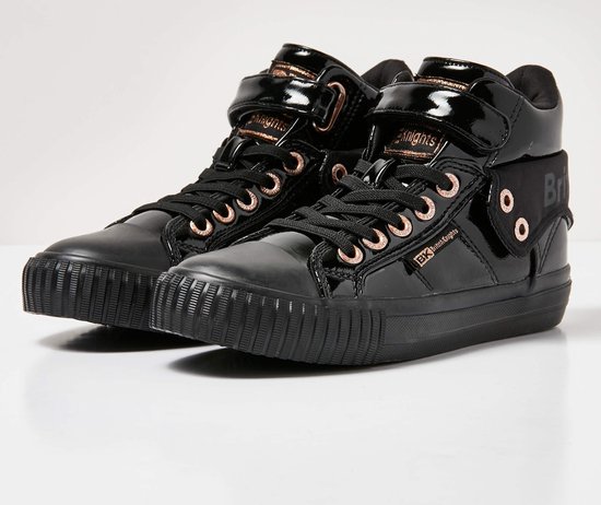 British Knights Roco Meisjes Sneakers - Black/Black - Maat 34