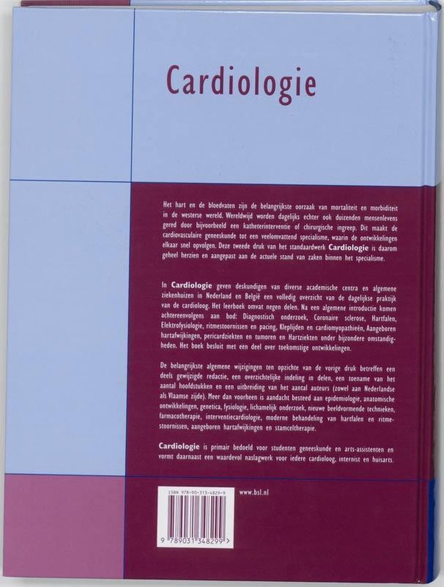 Quintessens - Cardiologie Nederlands talig Boek