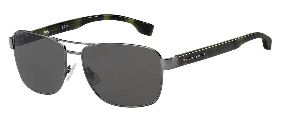 HUGOBOSSBLACK Zonnebril (BOSS1240/S) Volwassenen Zilverkleurig Volledig omrand