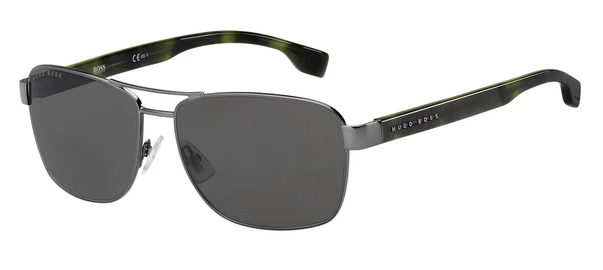 HUGOBOSSBLACK Zonnebril (BOSS1240/S) Volwassenen Zilverkleurig Volledig omrand