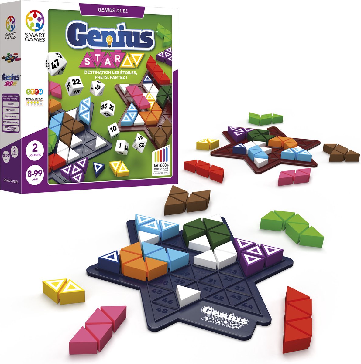 tafelspel, genuisduel, stapelspel, tetris-achtige, lego-stijl