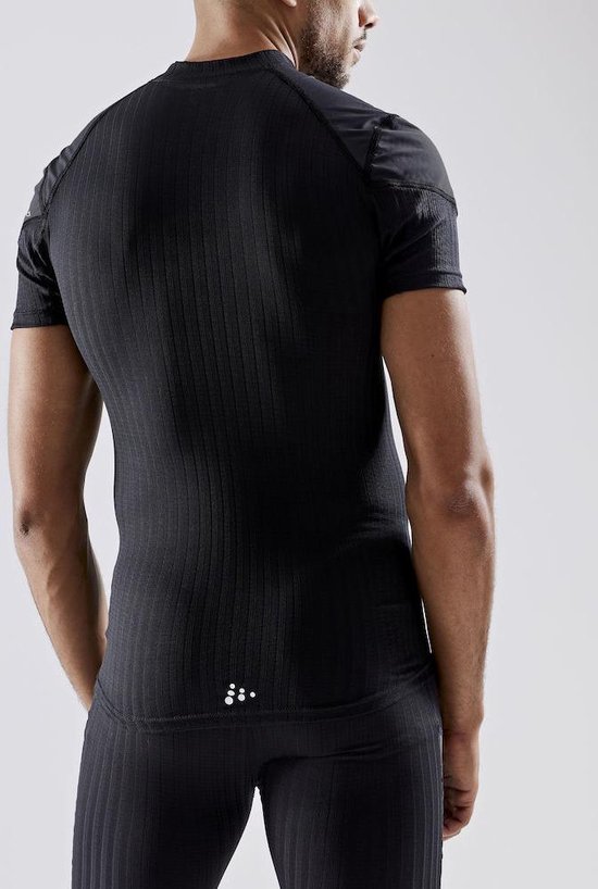 CRAFT Maat M  ACTIVE EXTREME X WIND SS M Heren Thermoshirt - Zwart - Granite