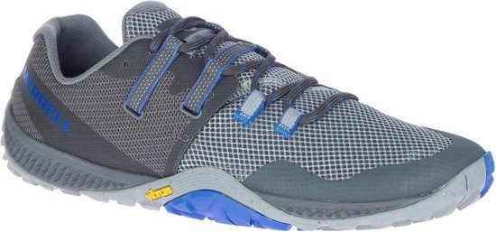 hardloopschoen, grijze schoen, mesh upper, veterschoen, sportieve schoen