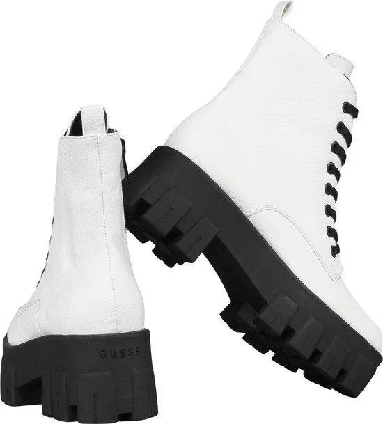 Guess - Vesna Stivaletto Bootie - Wit - Vrouwen - Maat 36