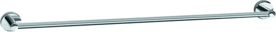 Allibert SHINY handdoekhouder - 1 stang - Zamak - verchroomd - 61 cm breed