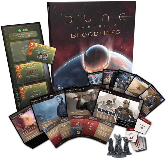 bordspel, bloodlines, imperium, ruimte, kaarten