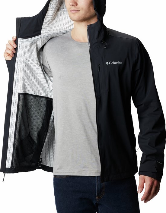 Columbia  Maat XXL Omni-Tech Jas Heren met Capuchon - Jassen Heren Waterdicht & Winddicht - Outdoorj