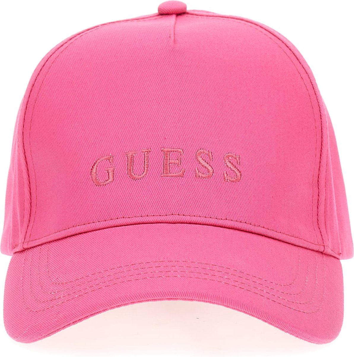 pet, baseball cap, pink, borduring?, GUESS logo