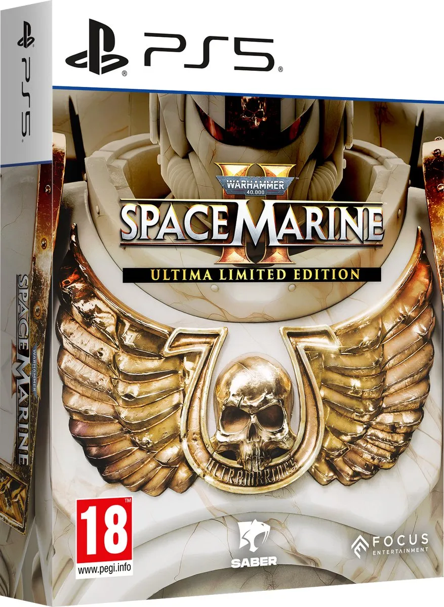 Warhammer 40,000 Space Marine 2 - Ultima Limited Edition - SteelBook case - PS5