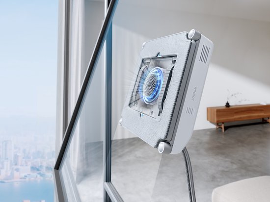 ECOVACS - WINBOT Mini - Automatische ruitenreinigingsrobot - Robot ramen lapper - Slimme reinigingstechniek - ramen, douchedeuren - Ruitenreiniger