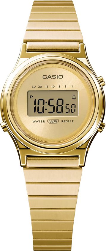 Casio - LA700WEG-9AEF - Polshorloge - Dames - Quartz - Collection Retro