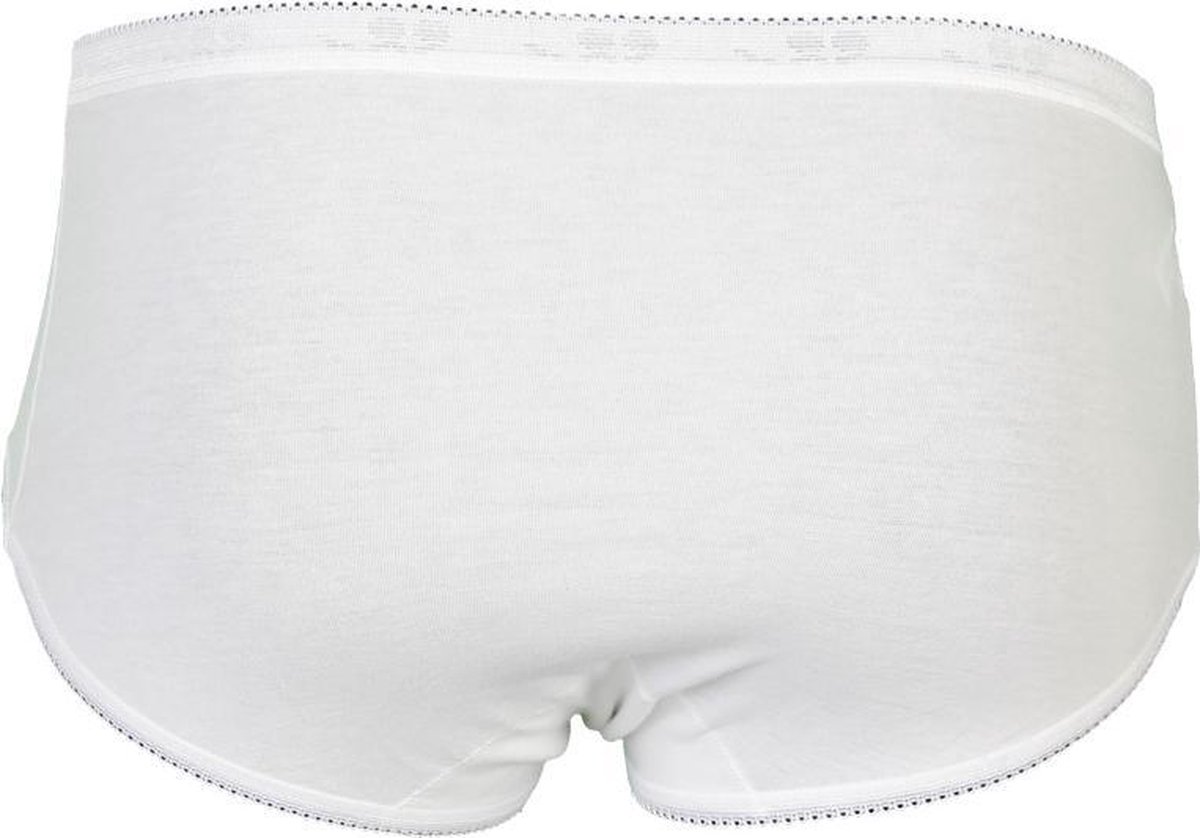 Sloggi - Maat 40 - Basic Midi - Sportonderbroek - Dames - Wit