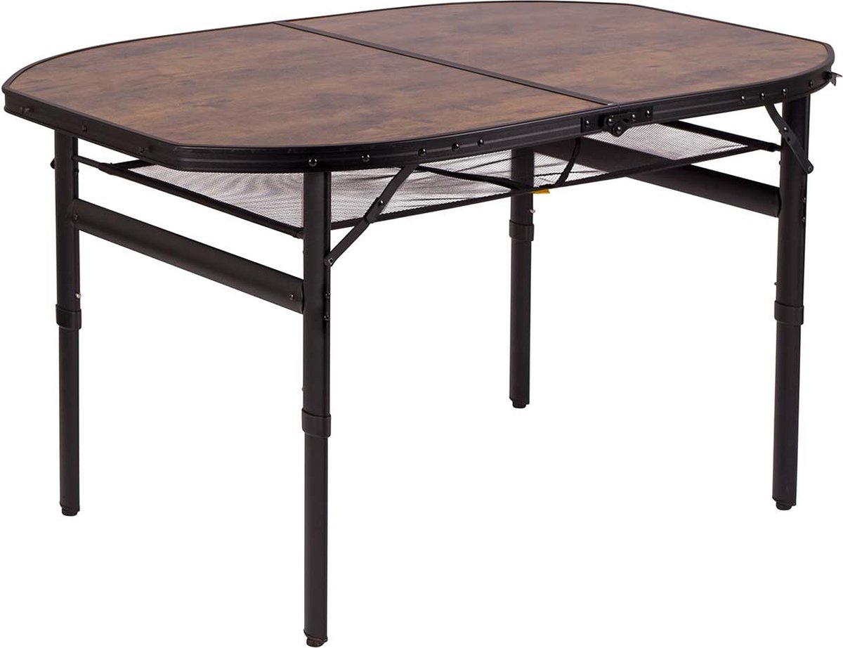 Bo-Camp - Industrial collection - Tafel - Ovaal - Koffermodel