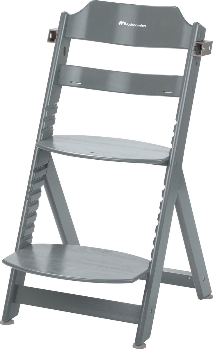 Bebeconfort Timba Kinderstoel met verkleinkussen - Warm Grey - Verstelbaar
