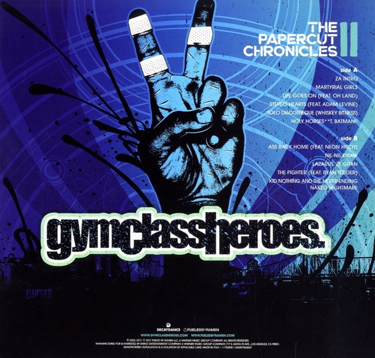 Gym Class Heroes - The Papercut Chronicles II LP
