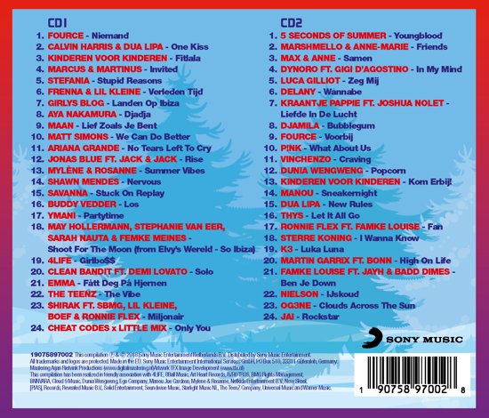 Kidszone 2018 - 2 cd