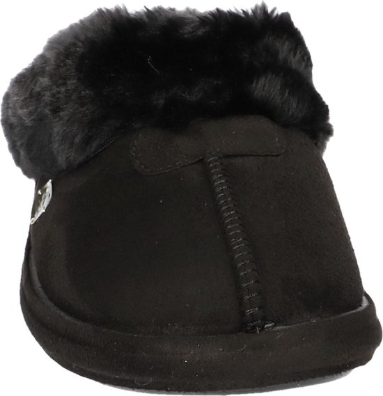 Super Cracks Home Dames Pantoffels - 37 - Black