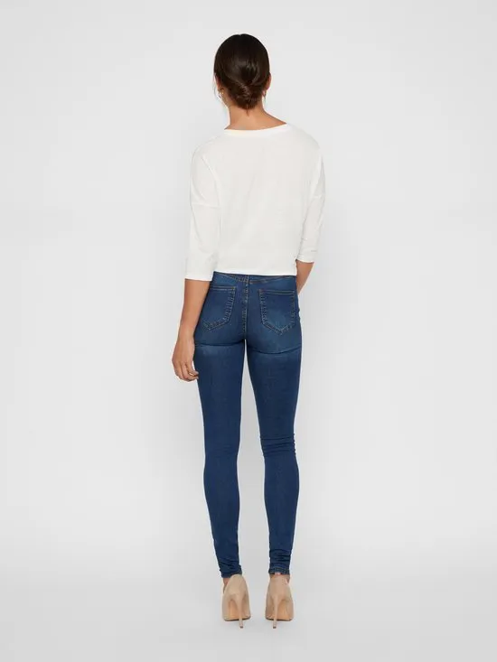 Noisy may NMCALLIE HW SKINNY JEANS VI021MB NOOS Dames Jeans - Maat 29
