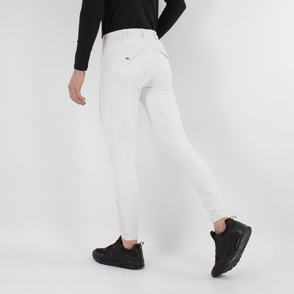 Quur Rijbroek Qhugo Knie Grip Men - White - 48