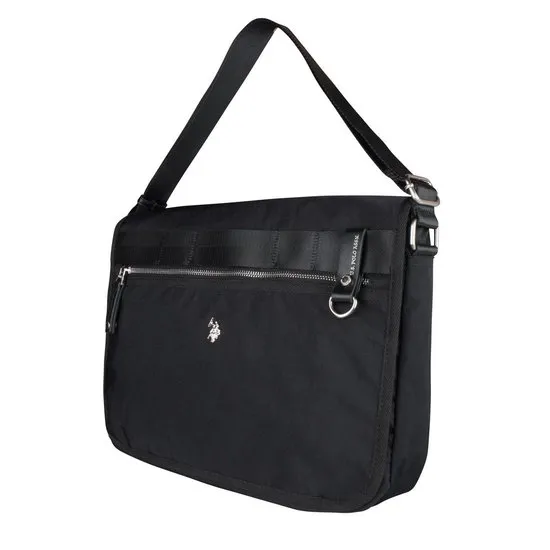 US POLO NEW WAGANER Tas Heren - Zwart