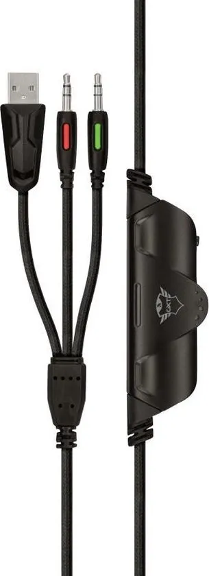 GXT 460 Varzz - Gaming Headset met verlichting voor PS4 en PC - Zwart/Blauw