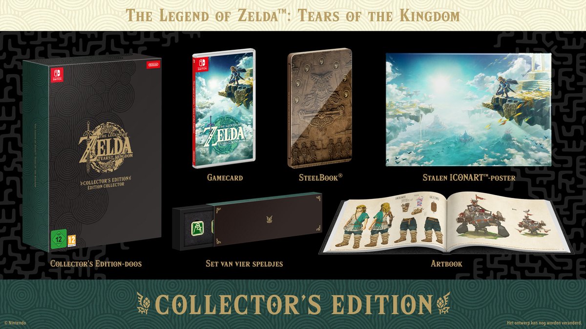 The Legend of Zelda Tears of the Kingdom - Collector's Edition - Nintendo Switch