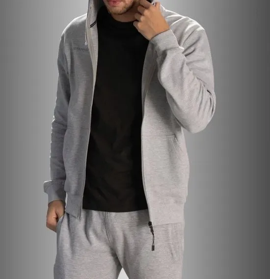 Stanno Maat 140 Base Hooded Full Zip Sweat Top