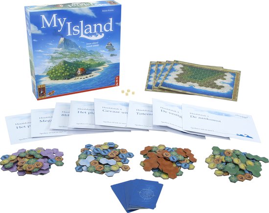 bordspel, spelstukjes, kaarten, tegoed/bonussen, tegels