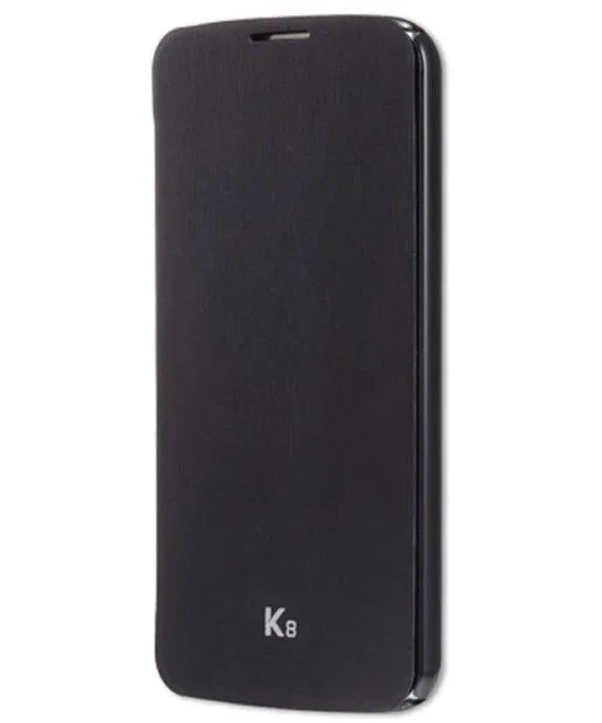 LG flip case - zwart - voor LG K8