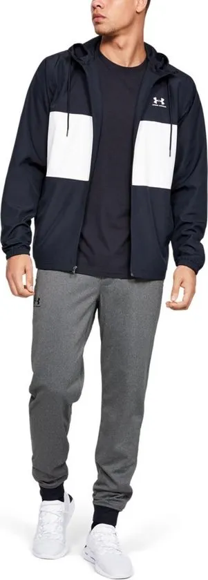 Under Armour Sportstyle Tricot Jogger Sportbroek Heren - Carbon Heather - Maat M