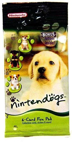 Nintendogs Trading Card Pack