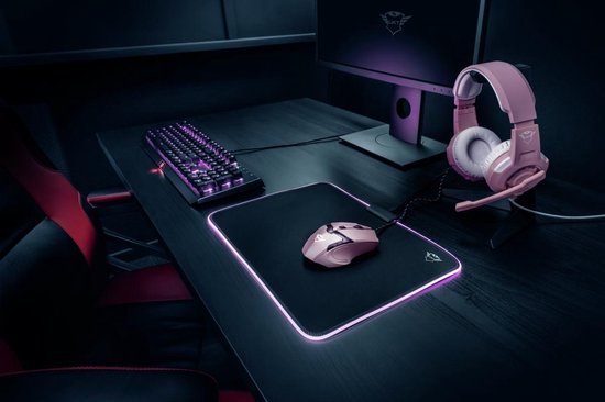 GXT 310 Radius - On-ear Gaming Headset voor PS4 en PC - Roze/Wit
