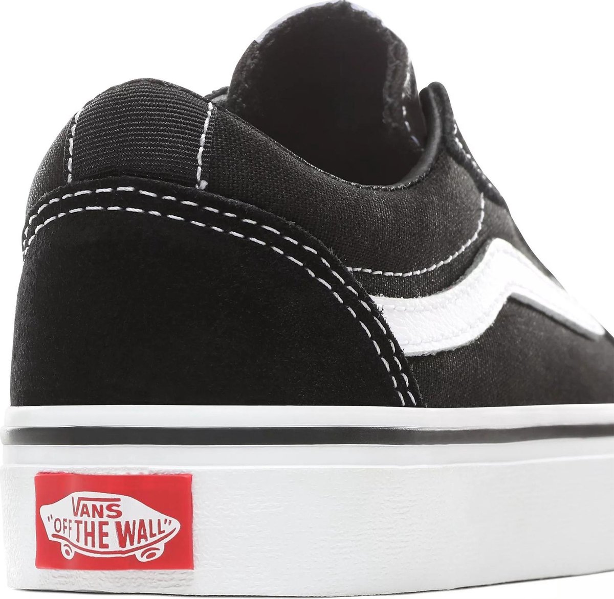 Vans - Maat 32 - YT Ward Unisex Sneakers - Black/White