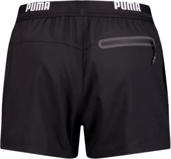 PUMA - Maat XXL - Swim Logo Short Heren Zwembroek - zwart