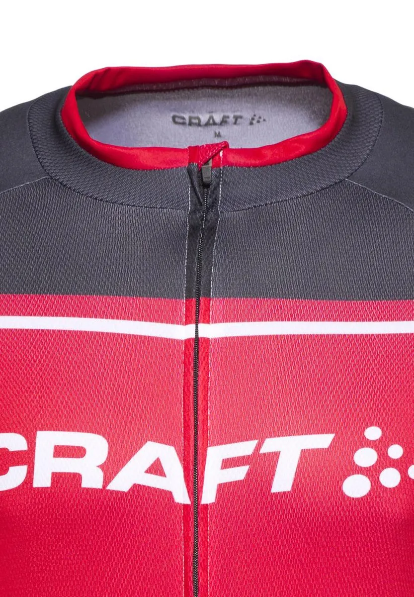 Craft Classic Logo Jersey korte mouwen wit Maat S