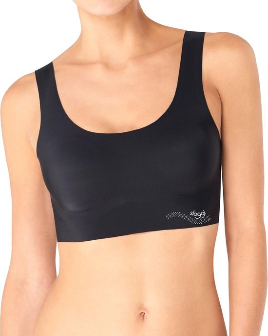 Sloggi - Maat XL- ZERO Feel Dames Beha top - Zwart