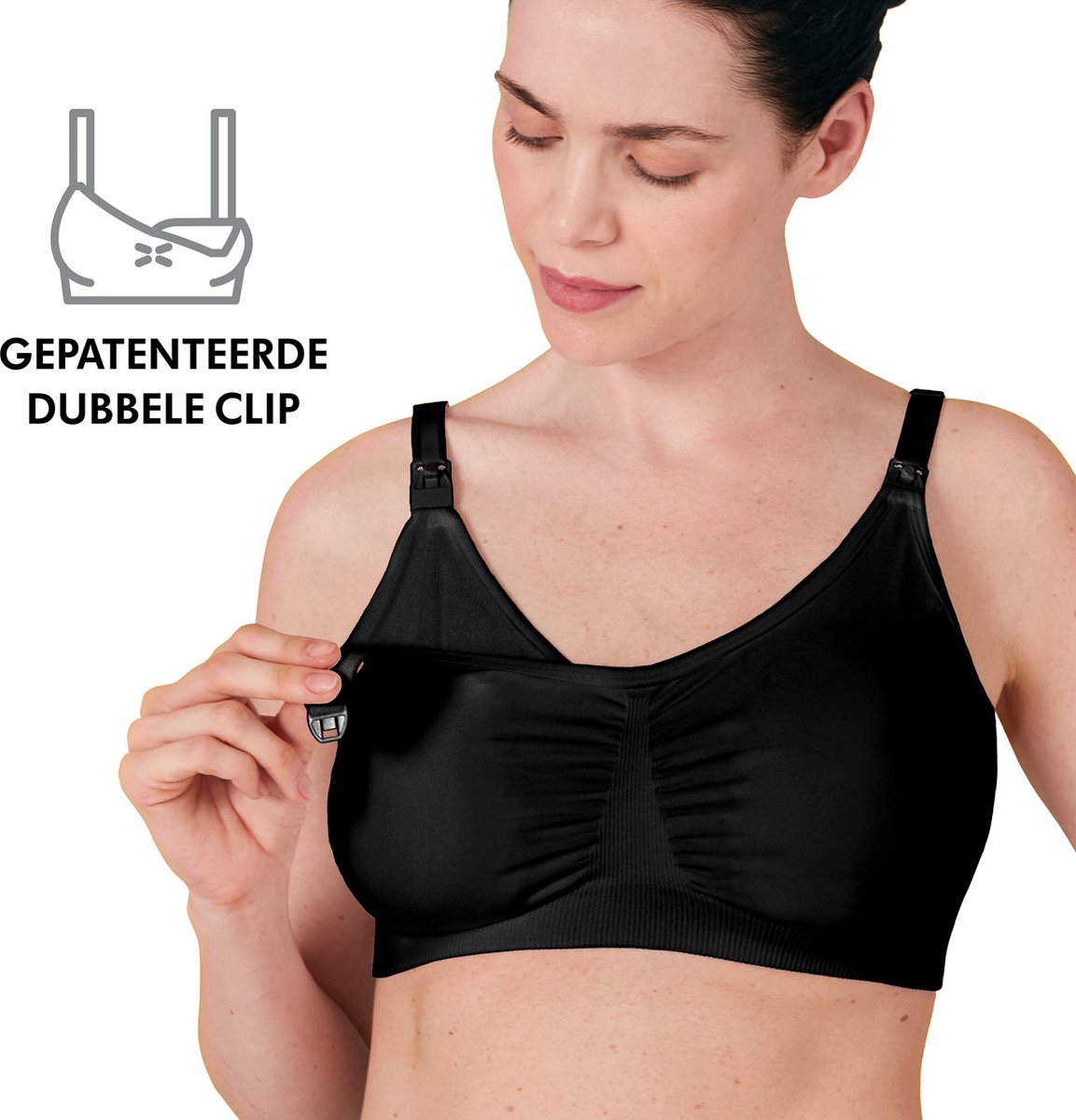 Medela - maat M -3-in-1 Voedingsbh  en kolf bh voor zwangerschap borstvoeding en kolven - Zacht en me