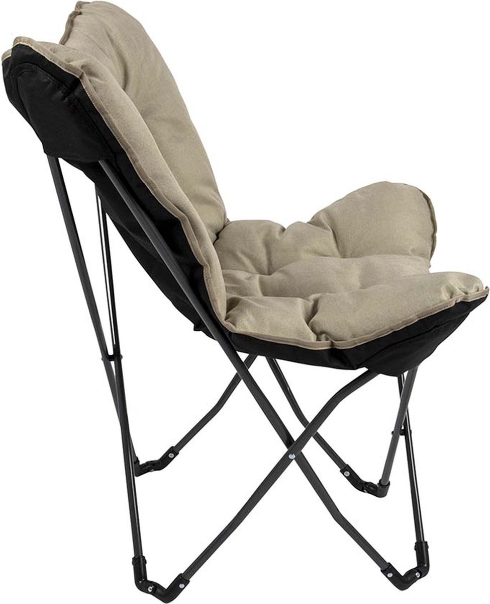 Bo-Camp - Urban Outdoor - Vlinderstoel - Redbridge - M - Oxford polyester - Beige