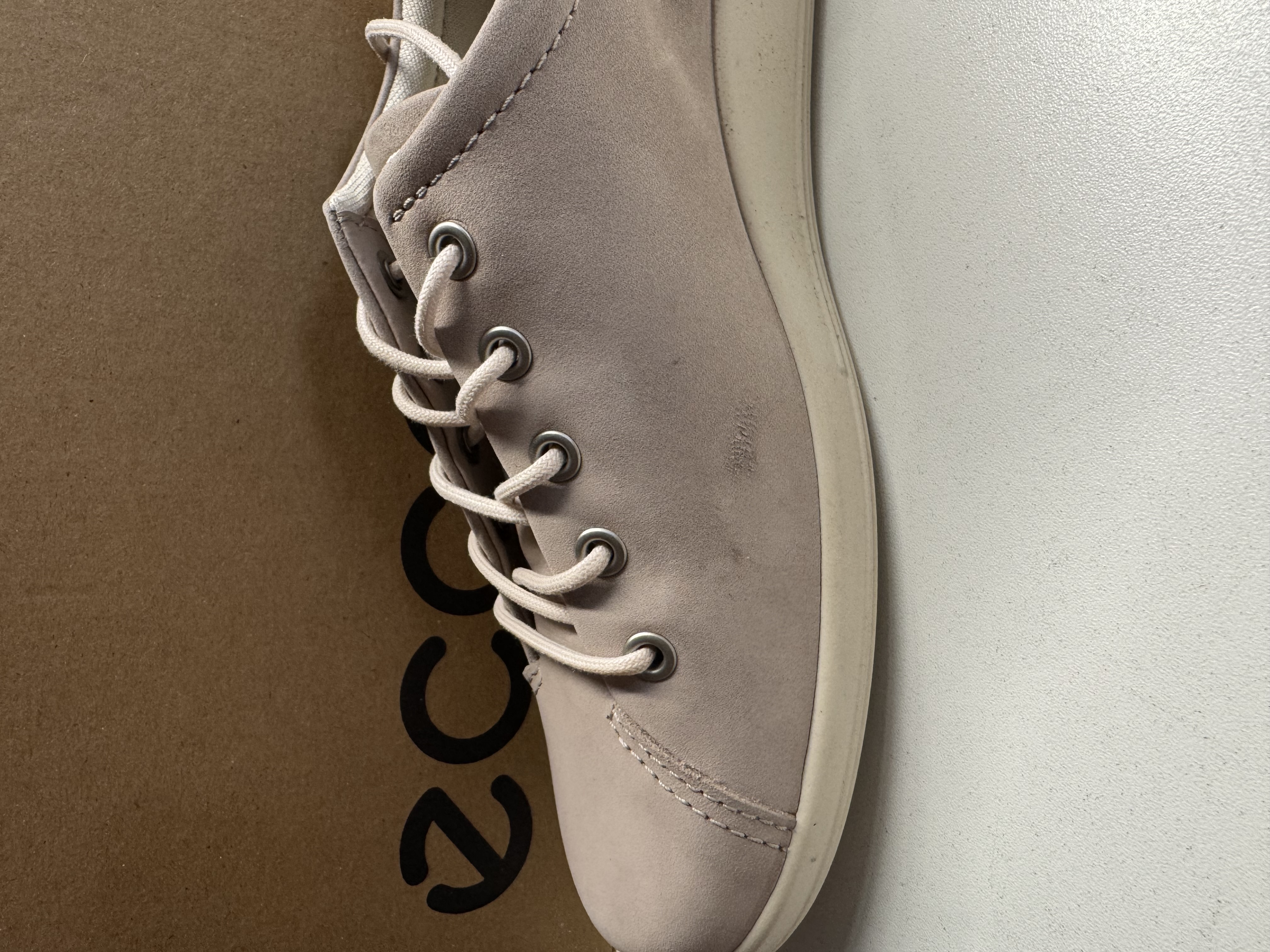 lente, leger, sneaker, suede, zachte