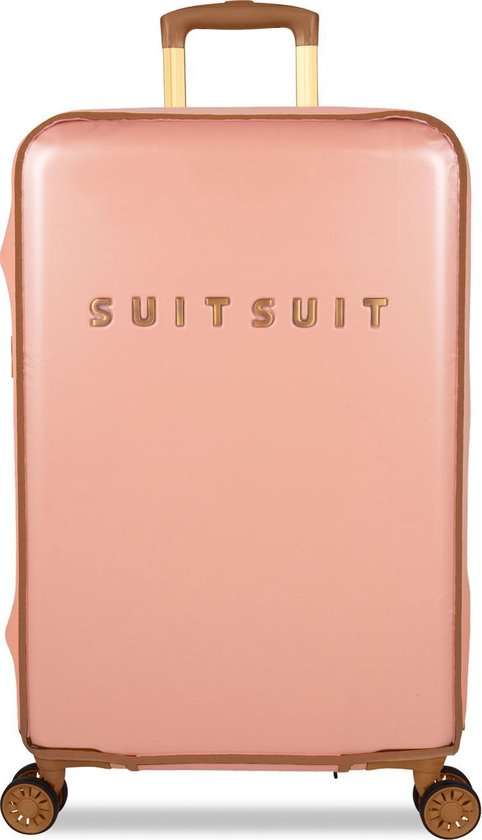 SUITSUIT Fab Seventies Beschermhoes 66 cm - Coral Cloud
