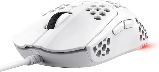 Trust GXT929W Helox - Gaming Muis - Ultra licht - RGB verlichting - 6400 DPI - Bedraad - Zwart
