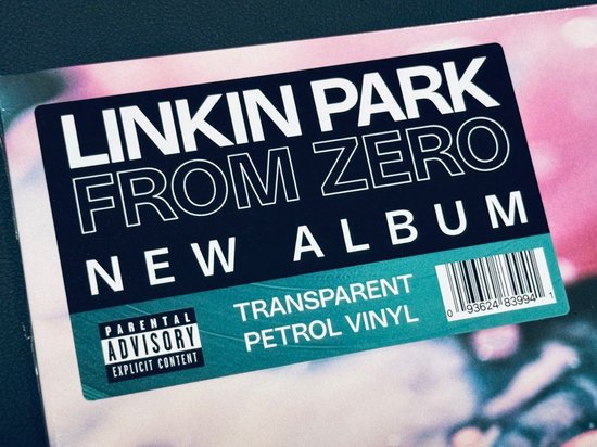 Linkin Park - From Zero (Transparent Petrol Vinyl)