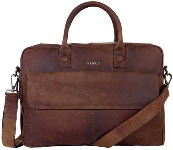 DSTRCT Wall Street Laptoptas - 17 inch – Bruin