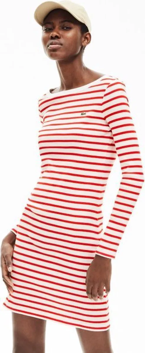 Lacoste - Maat 36 - Dames Jurk - Flour-Corrida